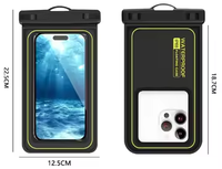 Écran tactile étanche universel 6.9 pouces pochette de téléphone étanche IPX8 étui flottant vacances natation plage voyage essentiels