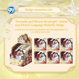 Broche officielle KAYOU, authentique, sur le thème de l'animation <span class=keywords><strong>Heaven</strong></span> Official's <span class=keywords><strong>Blessing</strong></span>, jouet, accessoire de jeu, collection, épingle de dessin animé, cadeau - Product Image 5