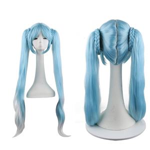 Peluca de <span class=keywords><strong>Cosplay</strong></span> Premium fibra sintética de alta temperatura sin encaje <span class=keywords><strong>Cosplay</strong></span> esencial - Product Image 1