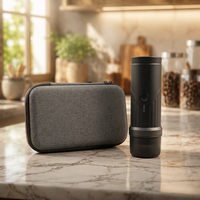 Machine à expresso électrique portable 20 bars, cafetière automatique alimentée par batterie USB pour les voyages en voiture et en extérieur