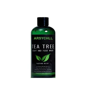 Wholesale Manufacturer Private Label Antiseptic Natural Organic Tea Tree Oil Body Wash