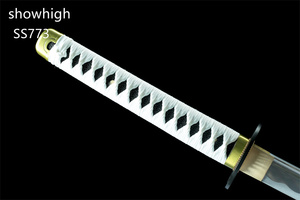 Katana fonctionnelle en bambou, fabriquée à la main, inspirée de l'anime Fate Grand Order, Alter <span class=keywords><strong>Okita</strong></span> Souji, SS773 - Product Image 3
