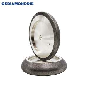 Muela abrasiva de sierra de cinta Diamante galvanizado/muela abrasiva CBN para afilado de hojas de sierra de cinta - Product Image 5