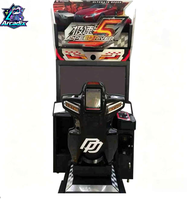 Machine de jeu d'arcade Speed Driver 5, simulateur de conduite de voiture à monnayeur, jeu de course commercial pour centre de divertissement