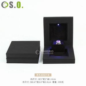 Cajas de joyería de cuero PU con diseño único y logotipo personalizado para anillos, colgantes, pulseras, brazaletes y collares. - Product Image 5