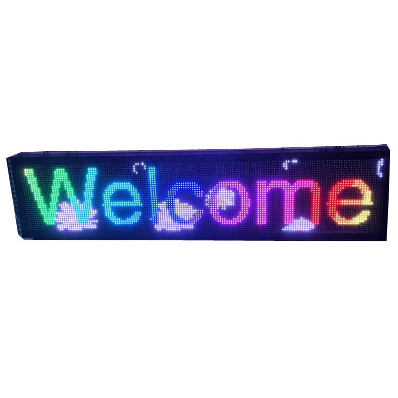 Impermeable led pantalla digital cartel anuncio de señal led Placa de señalización digital y muestra
