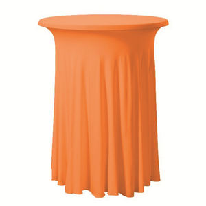 Vente en gros de nappes de noël personnalisées couverture de table en spandex de mariage en polyester avec plinthes à volants de banquet - Product Image 6