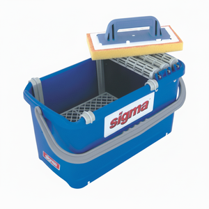 Vasca per lavaggio piastrelle con spatola SIGMA 47 m7 attrezzatura essenziale per una pulizia efficiente delle piastrelle - Product Image 1