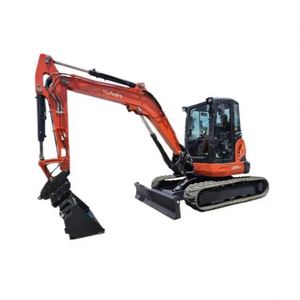 รถขุด Kubota U55-4 ของแท้จากญี่ปุ่น รถขุดตีนตะขาบ Kubota U55-4 มีสินค้าในสต็อก - Product Image 1