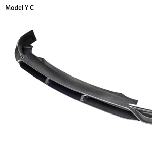 ลิ้นหน้าคาร์บอนไฟเบอร์ทรง C สำหรับรถยนต์รุ่น Y ปี 2018-2024 - Product Image 6
