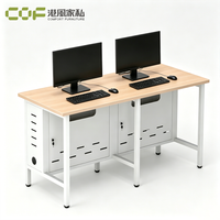Bureau d'ordinateur réglable et extensible avec porte-gobelet pour l'école et le gaming – Cadre de bureau assis-debout