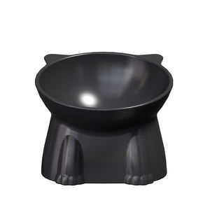 Large Capacity <strong>Plastic</strong> Eco-friendly Solid Pet Food <strong>Bowl</strong> for <strong>Dogs</strong> &amp; Cats Classics High Foot Design Oblique Neck Protection - Product Image 6