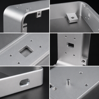 Cadre en aluminium sur mesure pour terminal de reconnaissance faciale, cadre d'écran, extrusion de précision, outillage de cintrage, boîtier de contrôle d'accès