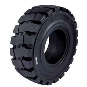 competitive price black rubber tyre 6.00-9 solid tyres for forklft solid tyres