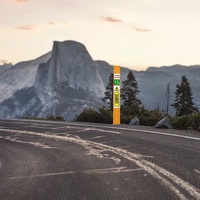 Courbe de sécurité routière Équipement d'avertissement Affichage de la vitesse du radar Panneau de signalisation