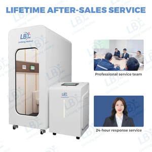 غرفة أوكسجين مضغوط للاستخدام المنزلي 1.5 ضغط جوي Q335 من الفولاذ المقاوم للضغط تتسع لشخص واحد بتركيز أكسجين 93%3% - Product Image 5