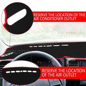 Alfombrilla para el Tablero de Instrumentos para Mitsubishi Outlander 2013-2021, Alfombrilla para el Salpicadero, Cubierta para el Tablero, Alfombra Protectora Solar, Accesorios para el Automóvil - Product Image 3