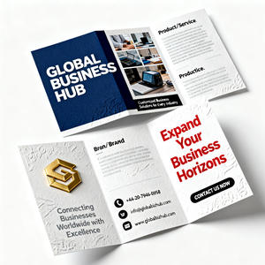 แผ่นพับสามทบสำหรับธุ<span class=keywords><strong>ร</strong></span>กิจเครื่องสำอางใบปลิวพับได้บ<span class=keywords><strong>ร</strong></span>ิการกา<span class=keywords><strong>ร</strong></span>พิมพ์แบบกำหนดเอง/คู่มือ/แผ่นพับ3พับ - Product Image 1