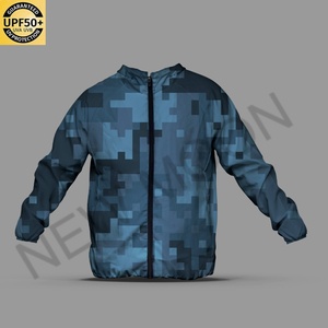 Chaqueta Cortavientos de Camuflaje con Logotipo Personalizado para Hombre, de Alta Calidad, Ligera, con Protección Solar, Transpirable, para Pesca y Caza al Aire Libre - Product Image 3