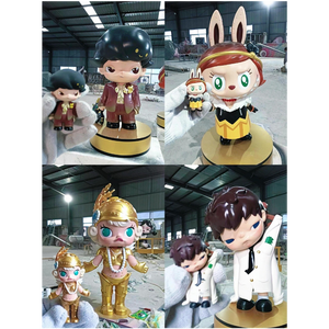 Directo de fábrica personalizado al aire libre jardín supermercado decoración Animal arte estatua escultura gigante fibra de vidrio arte <span class=keywords><strong>obra</strong></span> <span class=keywords><strong>maestra</strong></span> decoraciones - Product Image 5