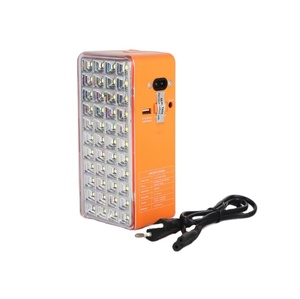 44 Led 22 Вт USB зарядное устройство для мобильного телефона может оборудовать с 12 VDC солнечная панель батареи перезаряжаемый портативный аварийный свет - Product Image 2