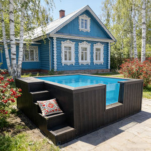 Piscine enterrée, piscine souterraine, piscine intérieure, piscine préfabriquée, piscine hors sol - Product Image 2