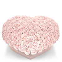 Grande fleur éternelle immortelle en boîte à prix d'usine Infinity Rosas Preservadas Forever Eternity Roses préservées dans une boîte ronde