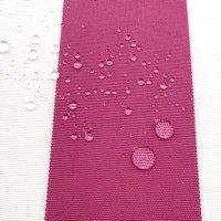 Tissu Oxford 100 % polyester tissé, imperméable, résistant à l'eau, teint en fil, enduit PU, poids moyen, pour l'extérieur, pour garçons et filles, protection solaire