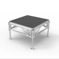 Étape en aluminium d'assemblage/scène de concert mobile/plate-forme de scène portable