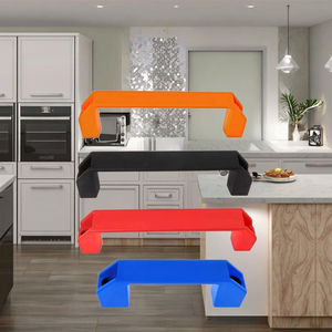 Modern Design Handle Reinforced Plastic Cabinet Drawer Door <b>Knob</b> 120 Hole Spacing <b>for</b> Closet Hotel Use - Product Image 6