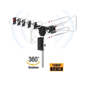 <b>Remote</b> <b>Control</b> Rotate HD <b>TV</b> Aerial Outdoor 360 Degree Rotation Digital Antena <b>Tv</b> Antenna - Product Image 1