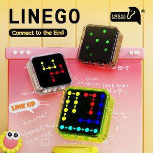 Jeu de puzzle électronique portable pour enfants : Dessin à une ligne, modes de mémoire, réflexion logique, jeu de réflexion pour le développement cérébral - Product Image 1