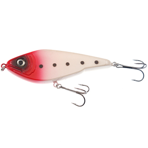 Leurre Artificiel Rigide Coulant Motion Buster 12cm Redhead Glider pour la Pêche au Brochet, au Musky, au Black-bass et en Eau Salée - Product Image 1