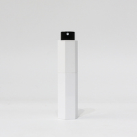 Bouteilles de vaporisateur sain à brume fine hexagonales de 10 ml avec ouvre-bouteille à visser de poche