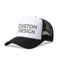 Gorra Trucker de 5 Paneles con Espuma, Personalizable con Logotipo, Sublimación, Diseño Moderno para Verano, Malla Completa, con Cuerda, para Playa y Aire Libre, 2022