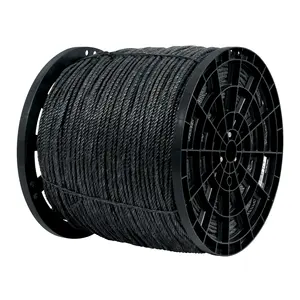 กล่องเชือกโพลีโพรพิลีนสีดำ 20 กิโลกรัม ขนาด 6 มม. ม้วนละ 20 กก. - Product Image 1