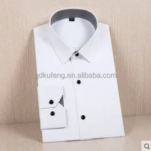 white wholesale mens shirt cotton with cheaper price