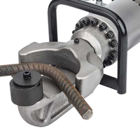 Outil portable de cintrage et de coupe de barres d'armature - Cintrage de barres d'acier 1500W et coupe de 16-23mm 220V pour l'entretien et la réparation sur site