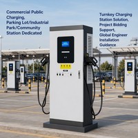 Estación de Carga para Vehículos Eléctricos DC 60kw 80kw CCS2 CHAdeMO GBT Doble Conector Rápido Inteligente OCPP IP65 Impermeable Comercial OEM Venta al por Mayor