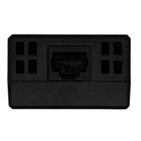 Sensor Suhu dan Kelembapan Magnetik SHOONIS dengan Akurasi 0.3, Output 25 RJ45, Rentang -10~70C untuk Pemantauan Ruangan IT