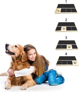 Cane portatile resistente graffio per unghie per interni/esterni per allenamento in legno per unghie scatola per animali domestici tagliaunghie per gatti - Product Image 1