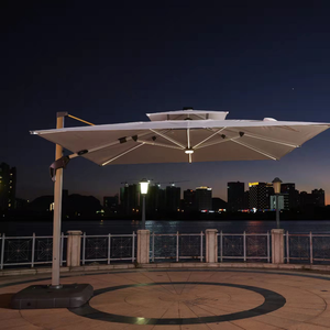 <span class=keywords><strong>Parasol</strong></span> moderne à LED en forme de banane, promotionnel, pour l'extérieur, avec sac de sable, <span class=keywords><strong>3x4m</strong></span>, pour hôtel/cour/salle à manger - Product Image 1