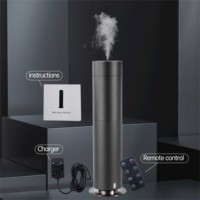 Diffuseur d'huiles parfumées intelligent personnalisé, sans eau, électrique, portable, pour la maison et l'hôtel, télécommande en français