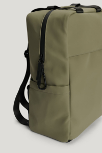 Sac imperméable pour homme et femme, sac à dos léger pour la ville, sac à dos de voyage en polyester recyclé pour ordinateur portable, pour étudiant - Product Image 5