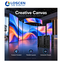 Écran LED de location intérieur P2.604 500x500mm avec armoire à verrouillage rapide pour scène et événements religieux