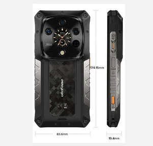 ULEFONE Armor 28 Ultra Regular, Pantalla AMOLED FHD+ de 6.67'', Teléfono 5G, 16+1TB, Visión Nocturna, Android 15, Dimensity 9300+, Batería de 10600mAh - Product Image 5