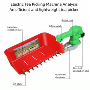 Máquina profesional para recoger té, recolector de hojas de té con batería de litio, máquina desplumadora de té - Product Image 5