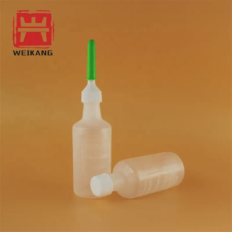 Medical HDPE Transparent Enema Bottles Manufactory/ Glycerine Enema Plastic Container Syringe