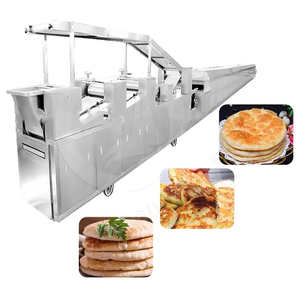 Precio bajo totalmente automático tortilla Chapati que hace la máquina árabe pan pita Roti fabricante paratha Naan línea de producción de pan plano - Product Image 1