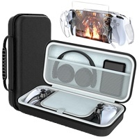 Sac d'accessoires de jeu vidéo en EVA dur personnalisé pour PS5 <span class=keywords><strong>Portal</strong></span> Remote Player Étui de voyage compatible avec le transport <span class=keywords><strong>Steam</strong></span> Deck - Product Image 2